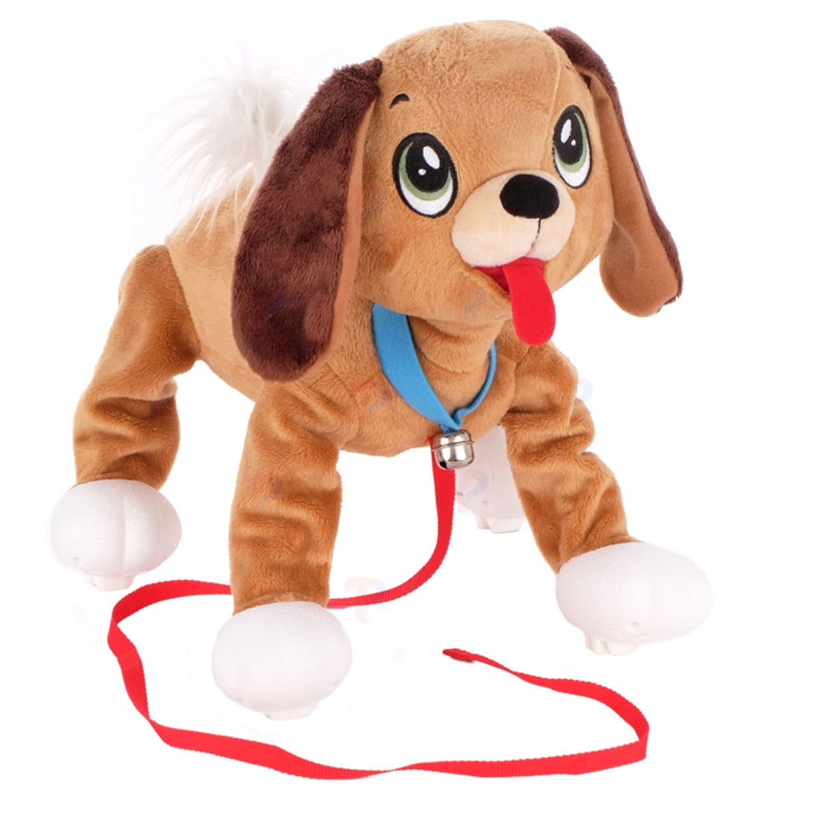 Spielzeug Hund Mit Leine Und Funktion —