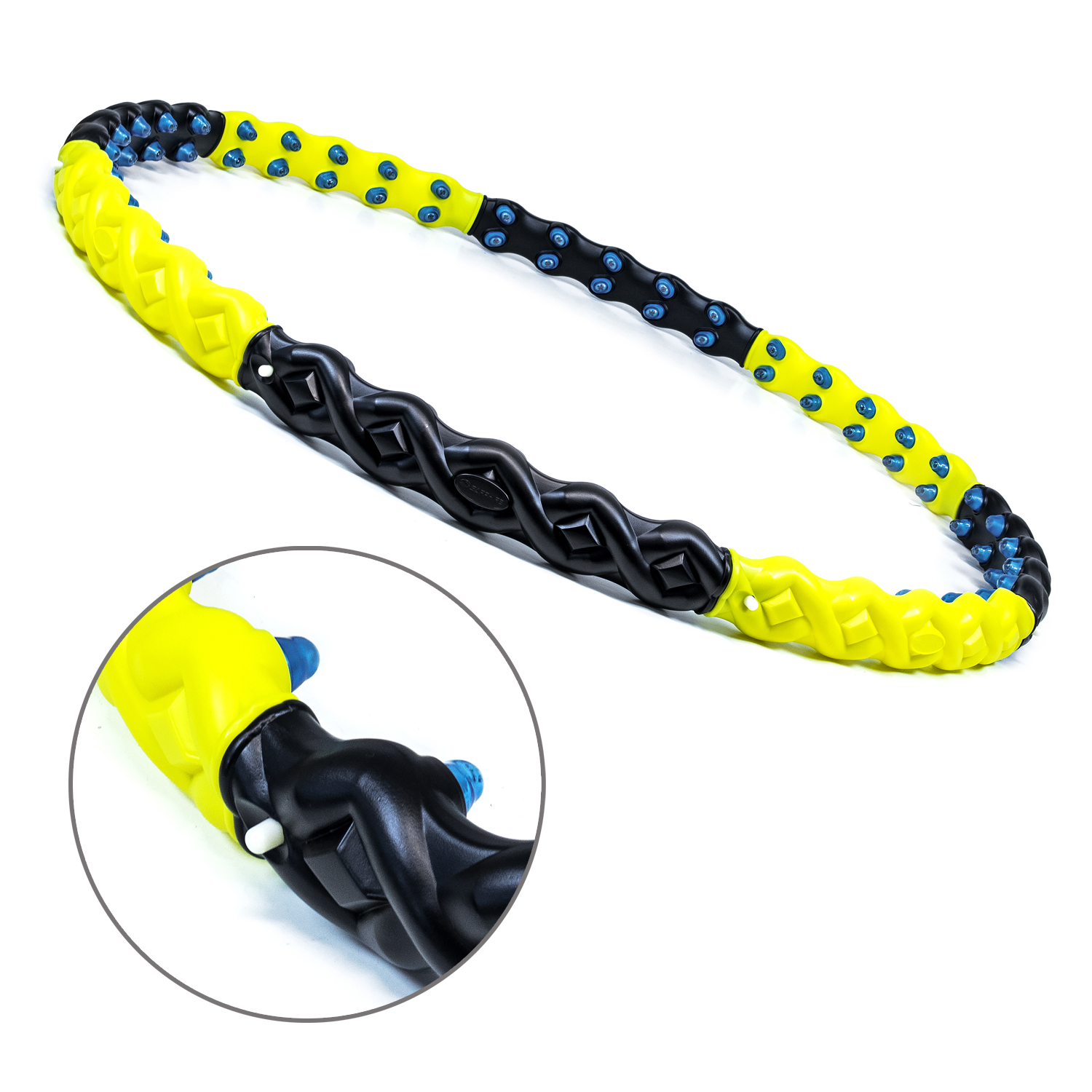 Hula Hoop Reifen 80 Noppen Massage zum Abnehmen Trainer ...