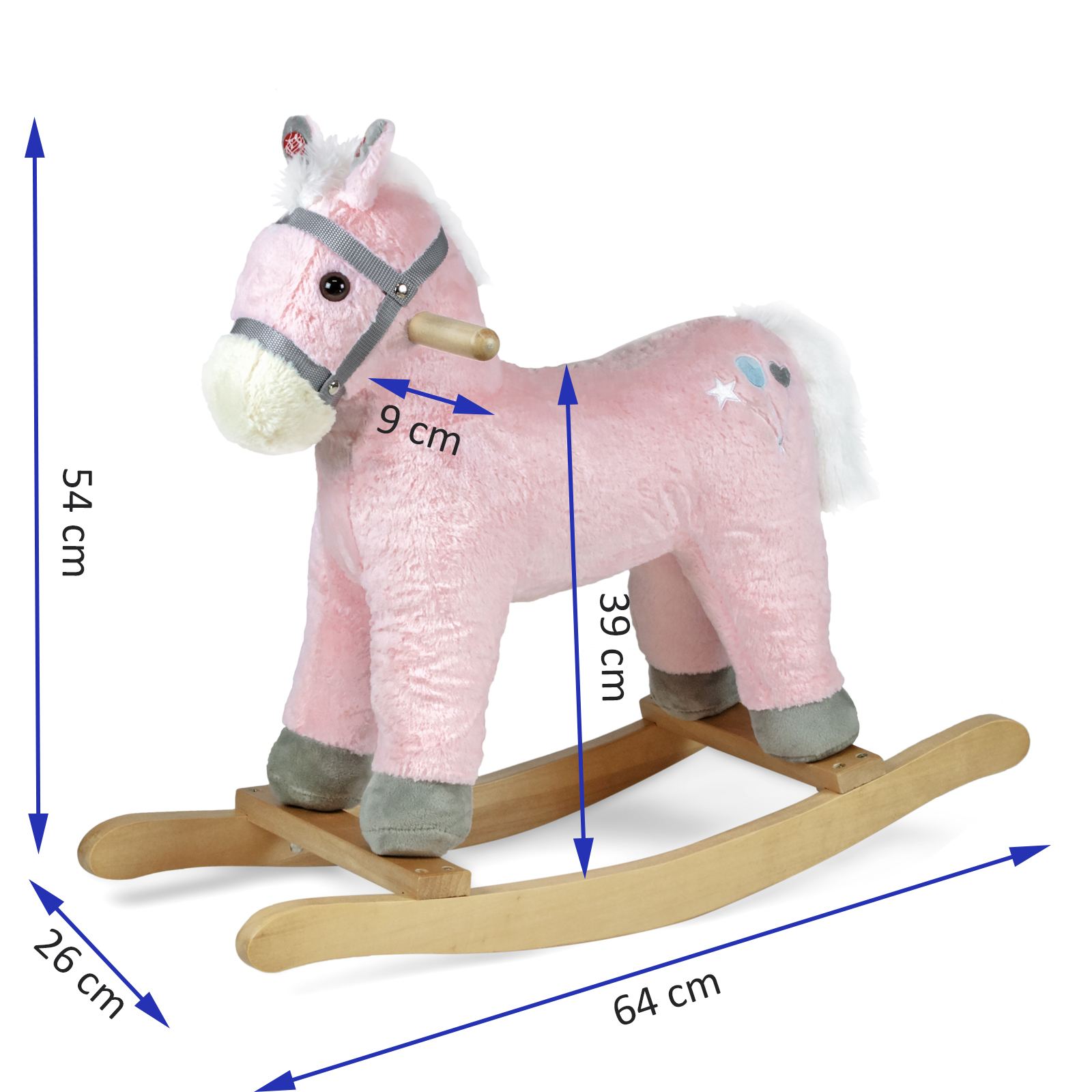 Schaukelpferd Schaukeltier Schaukel Pferd Plüsch Interactiv Schaukelpferd Schaukeltier Schaukel Pferd Plüsch Interactiv